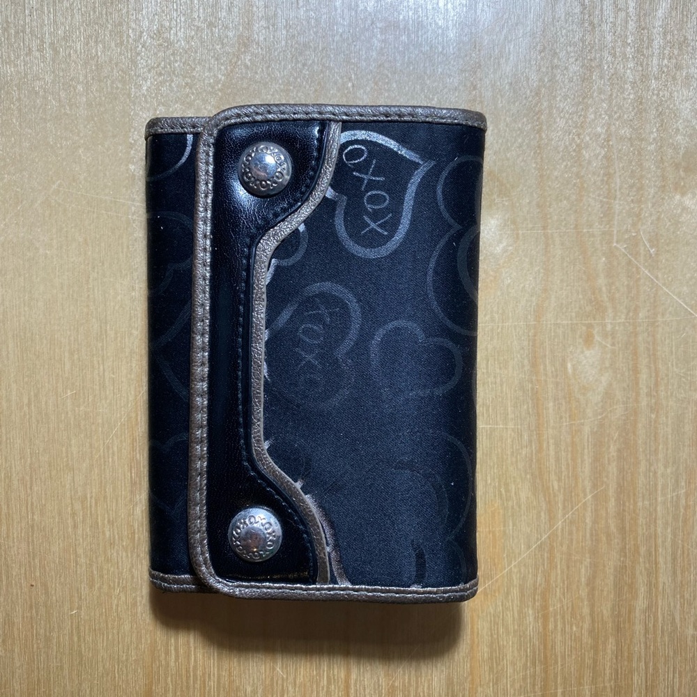 XOXO Black and Brown Wallet
